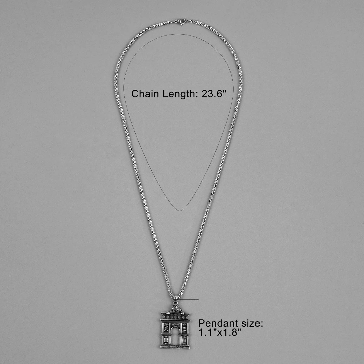 REGAL LION ARCHWAY NECKLACE