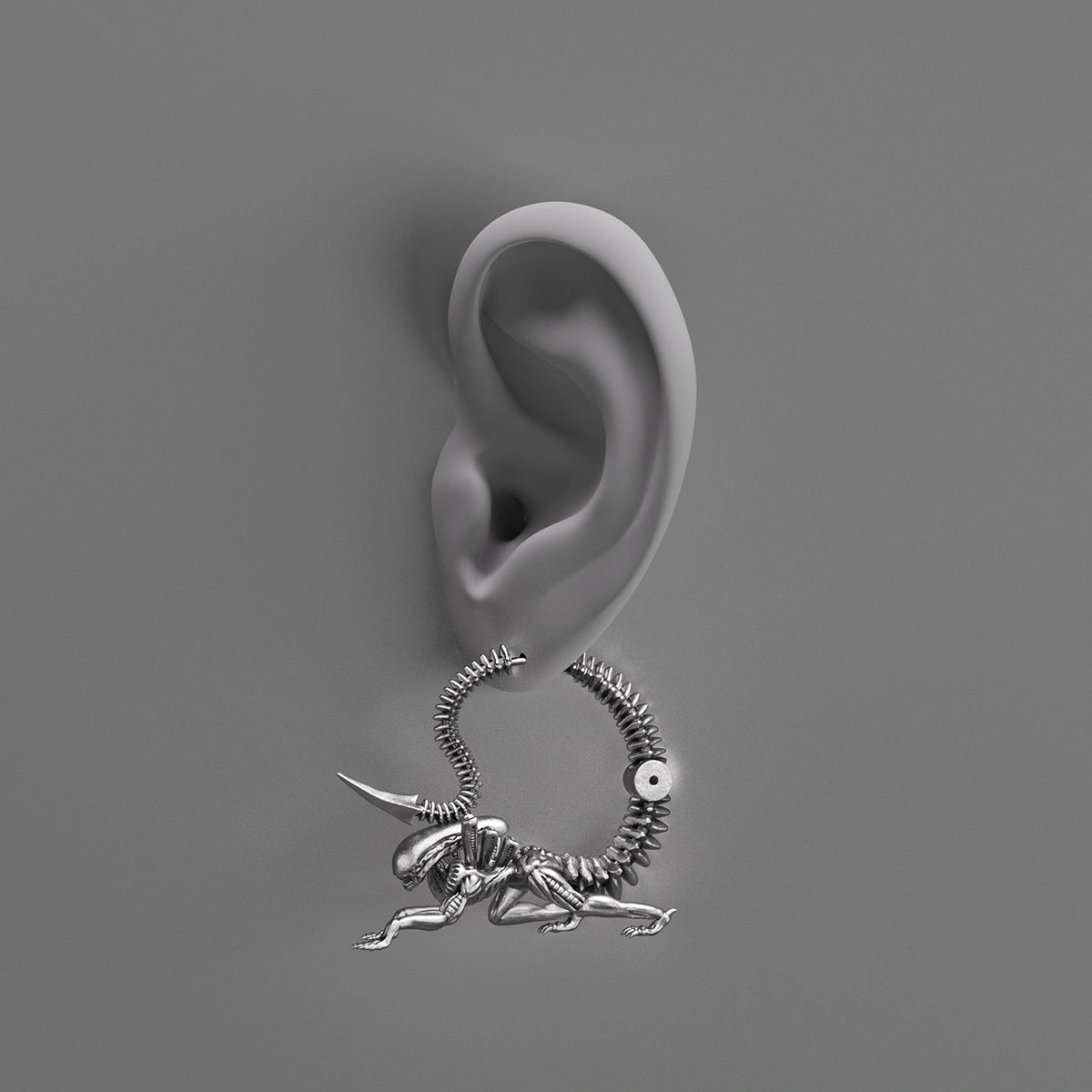 XENOMORPH ALIEN EARRINGS