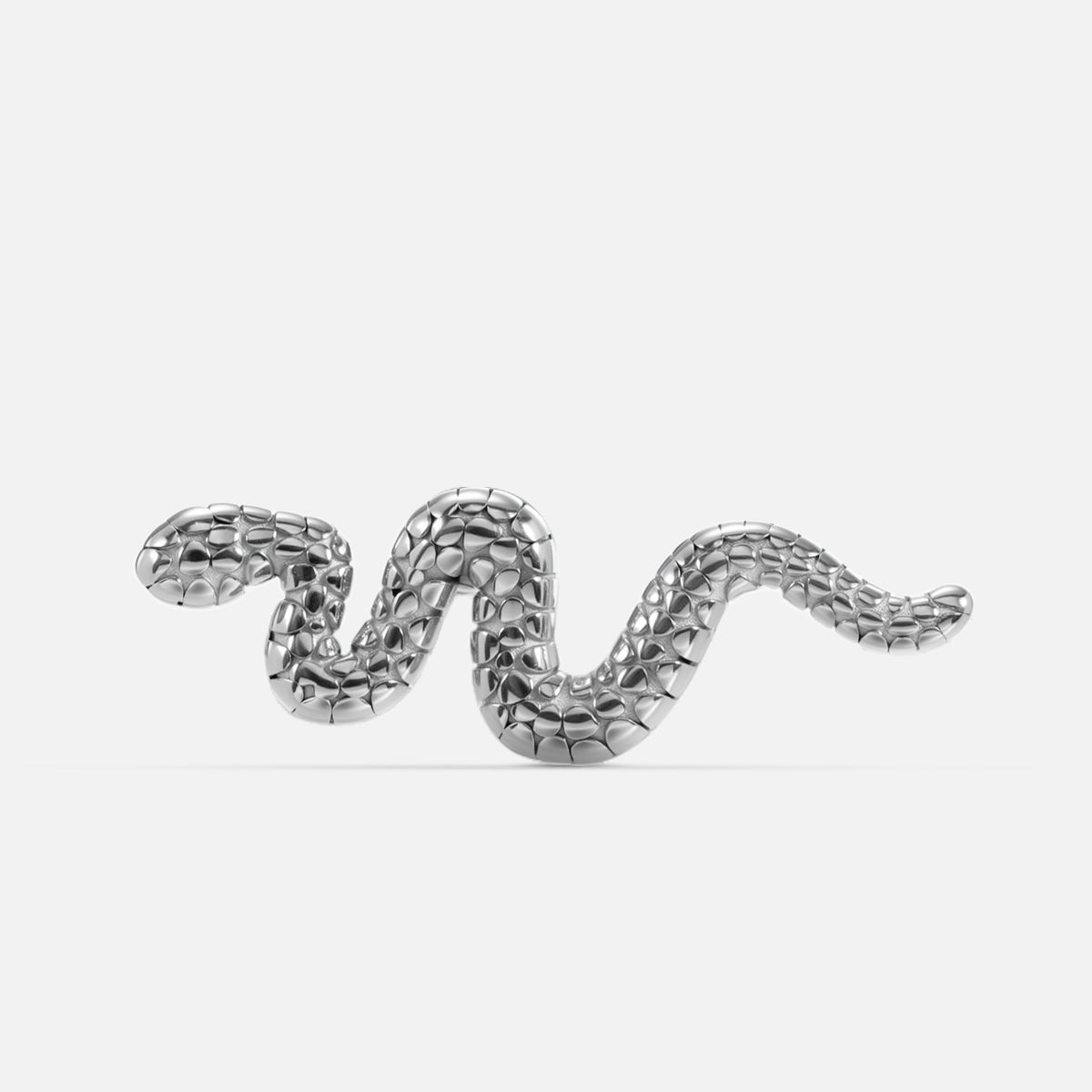 SERPENT-INSPIRED FLAT BACK STUD