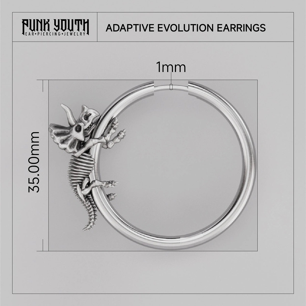 ADAPTIVE EVOLUTION EARRINGS