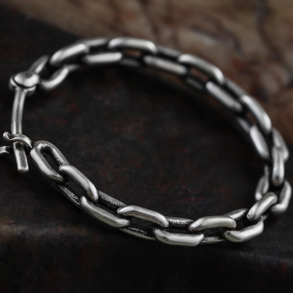 INDUSTRIAL CHAIN EARRINGS