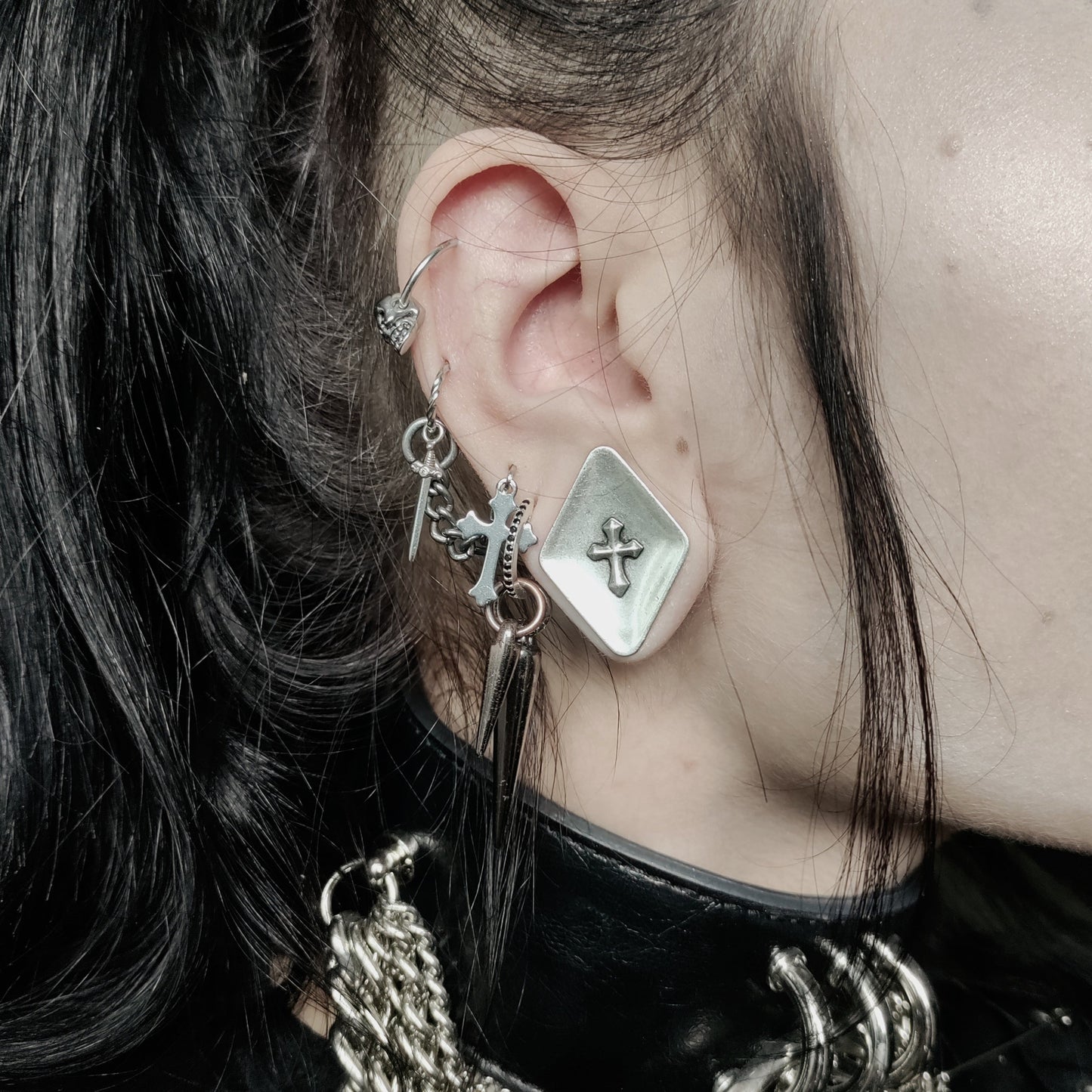 GOTHIC CROSS PLUGS