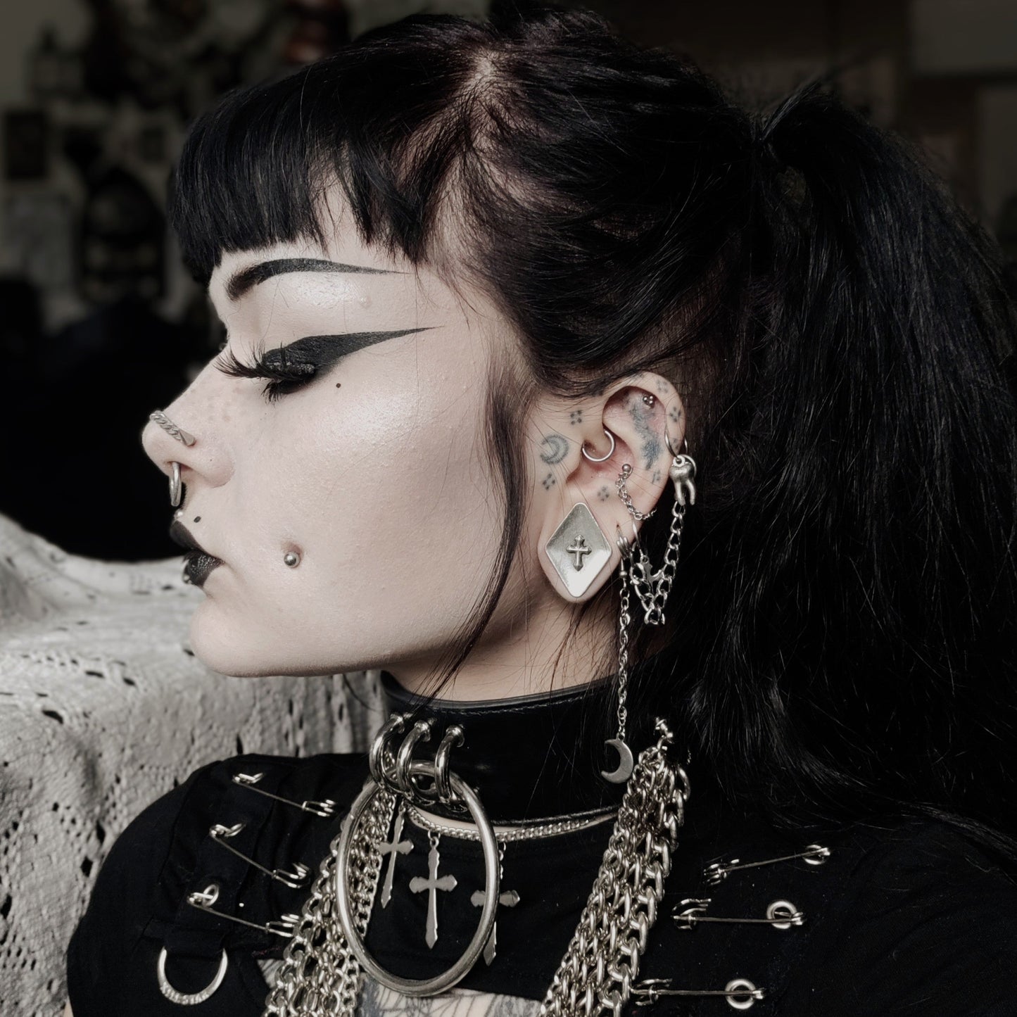 GOTHIC CROSS PLUGS