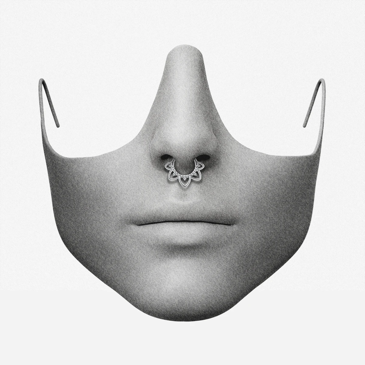 CHIC BLOSSOM SEPTUM CLICKER