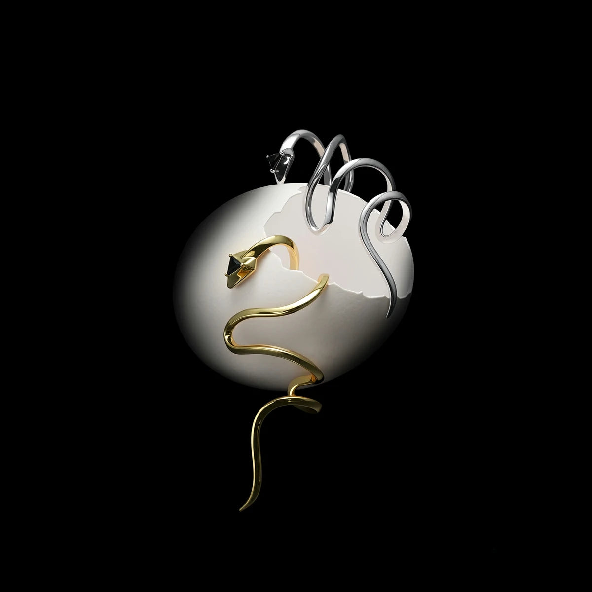 DUAL COIL EAR CUFFS