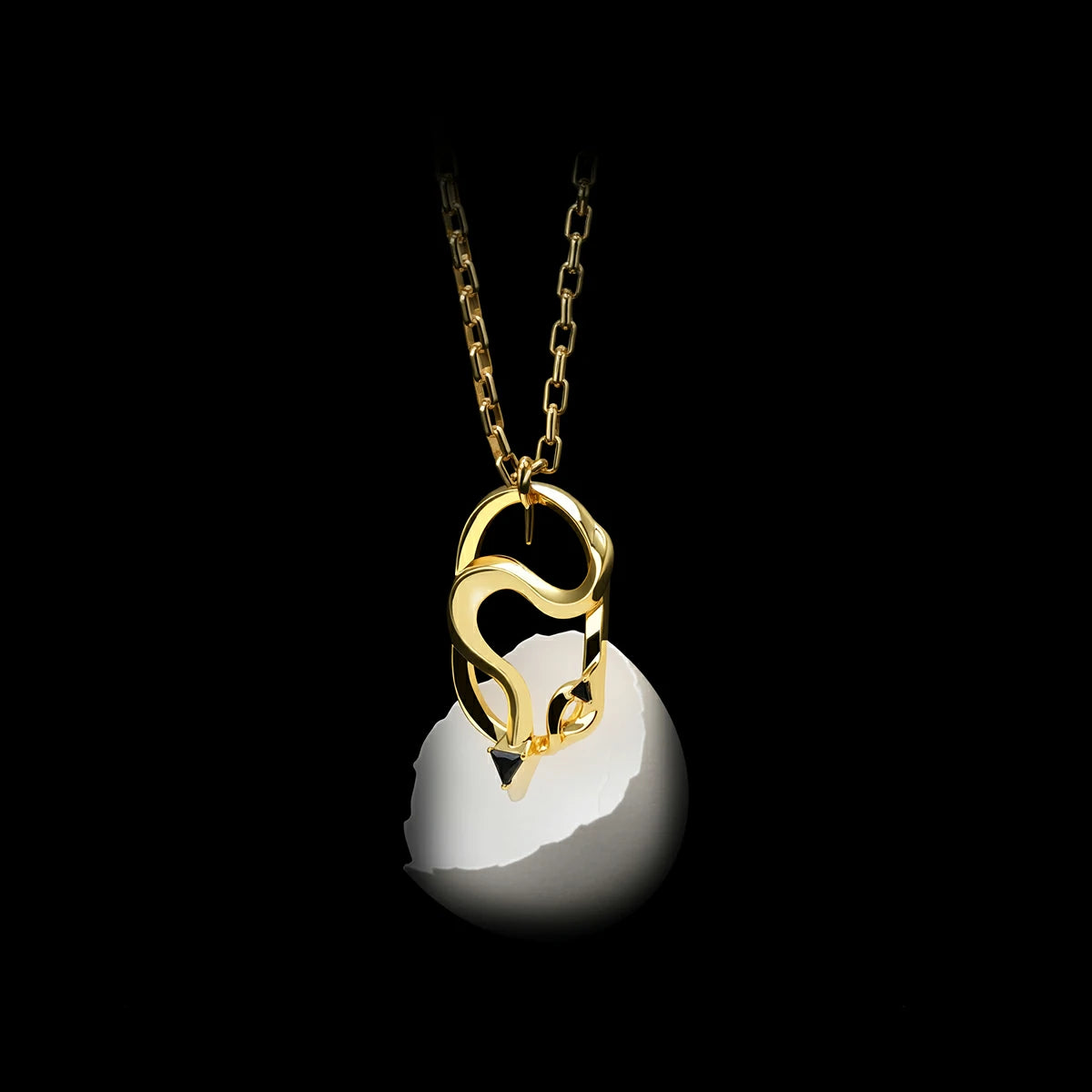 CAGED COIL PENDANT