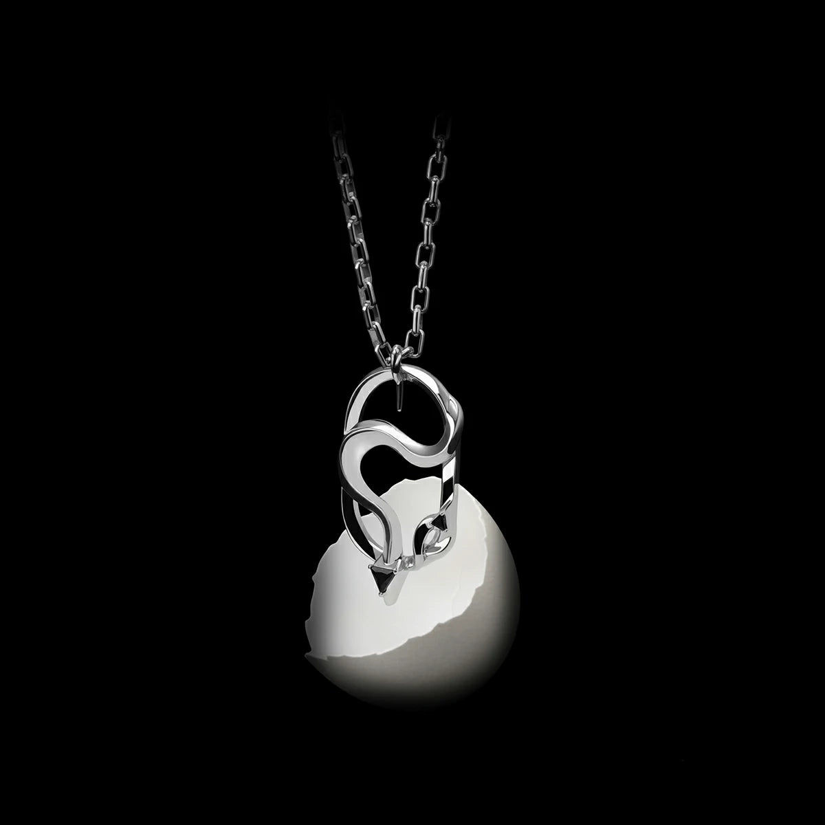 CAGED COIL PENDANT