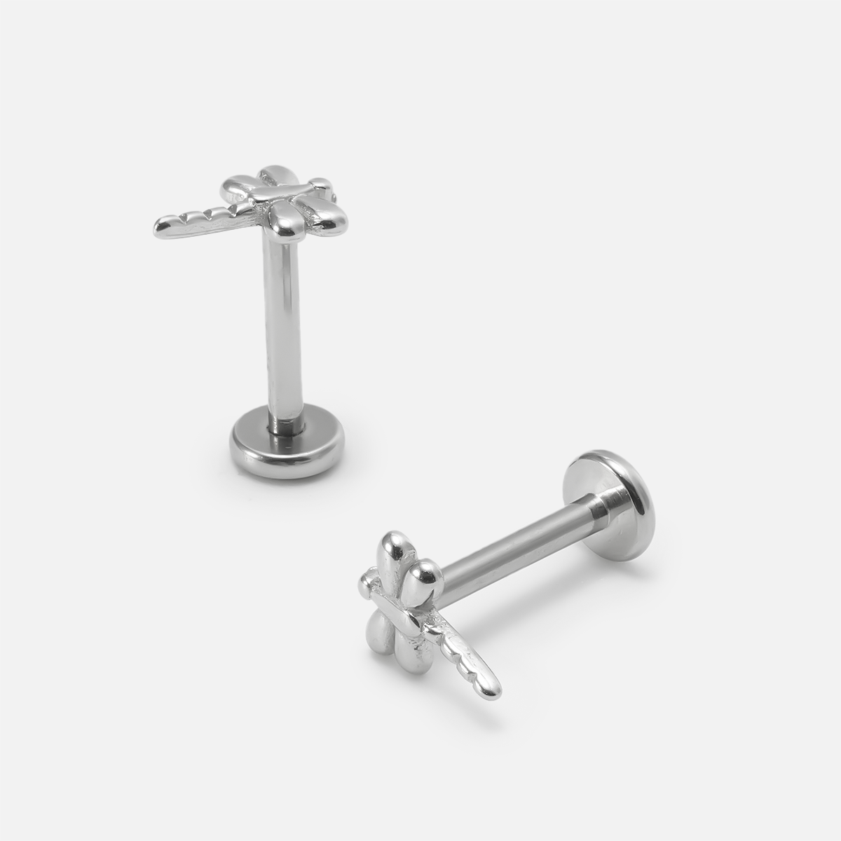 DANCING DRAGONFLY FLAT BACK STUD