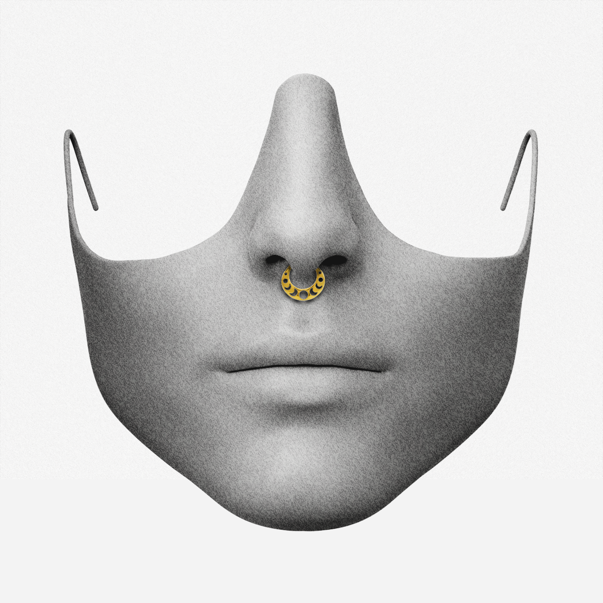 LUNAR PHASE SEPTUM CLICKER