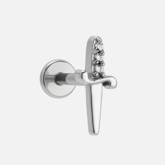SHINING BLADE FLAT BACK STUD