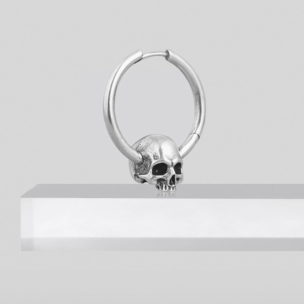 BOUCLES D'OREILLES CRÂNE BRAVE