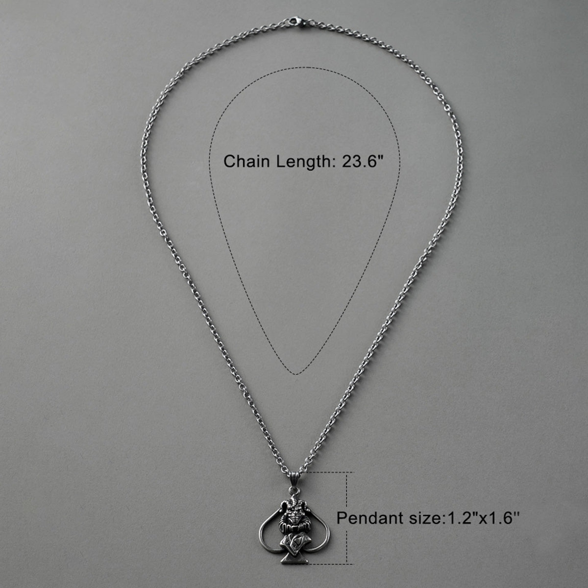 ADVENTURE JOKER SPADE NECKLACE