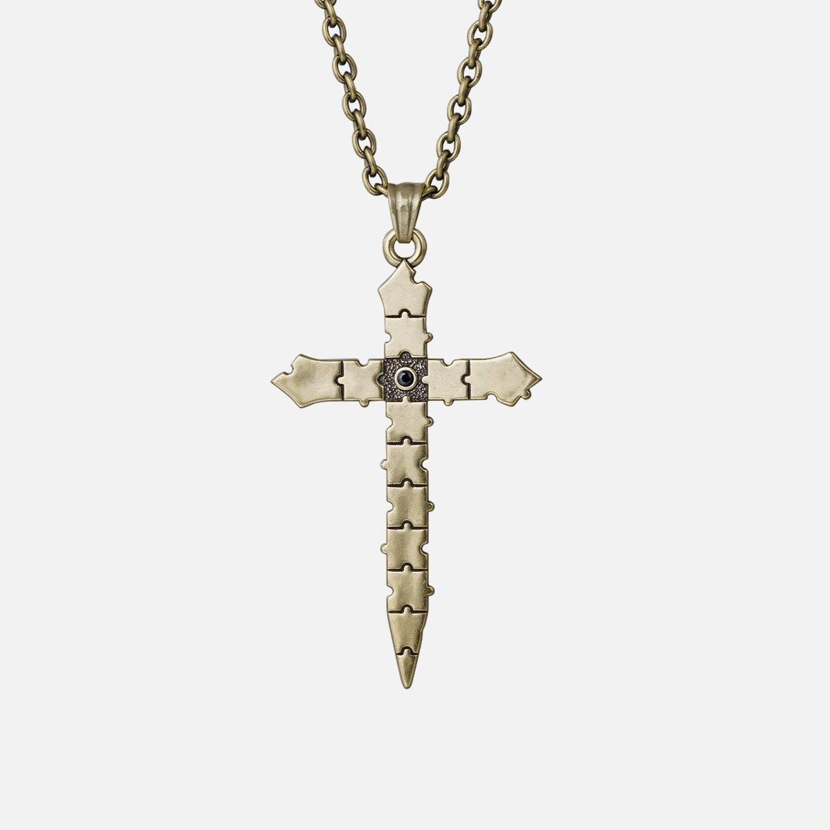 PUZZLE CROSS NECKLACES