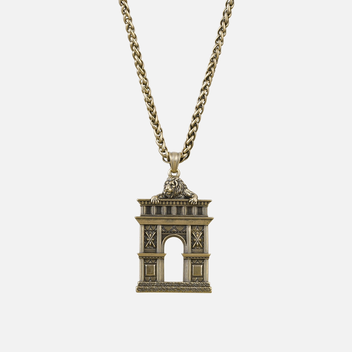 REGAL LION ARCHWAY NECKLACE