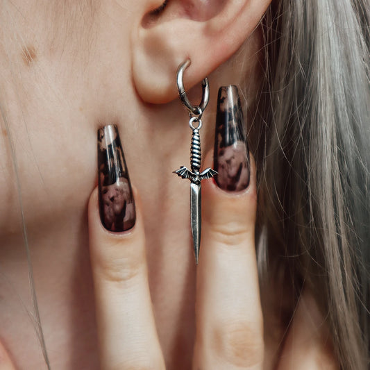 BLADE WING EARRINGS