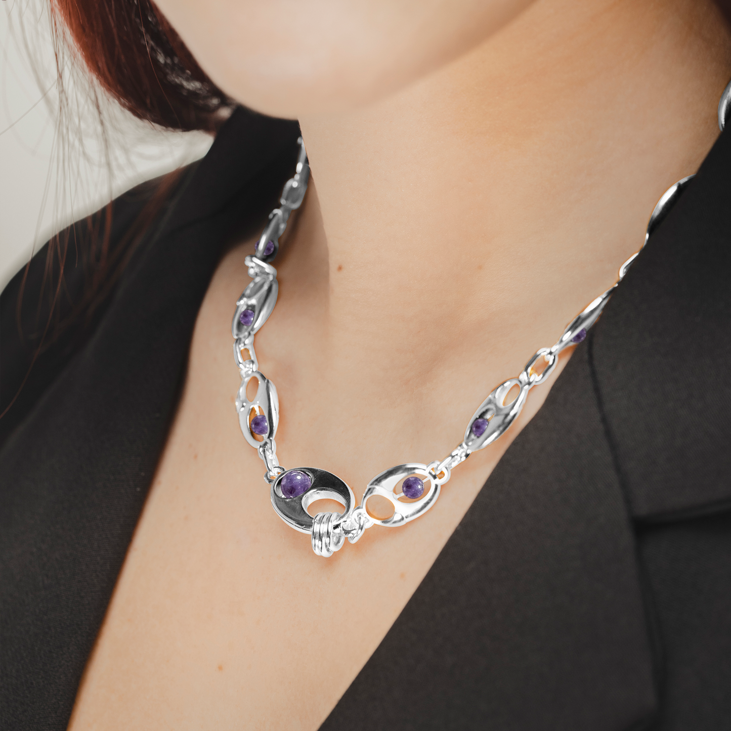 ALIGNED AXIS NECKLACE