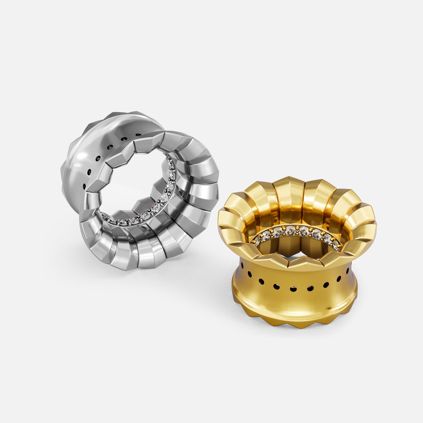CRUSHED HALO TUNNELS