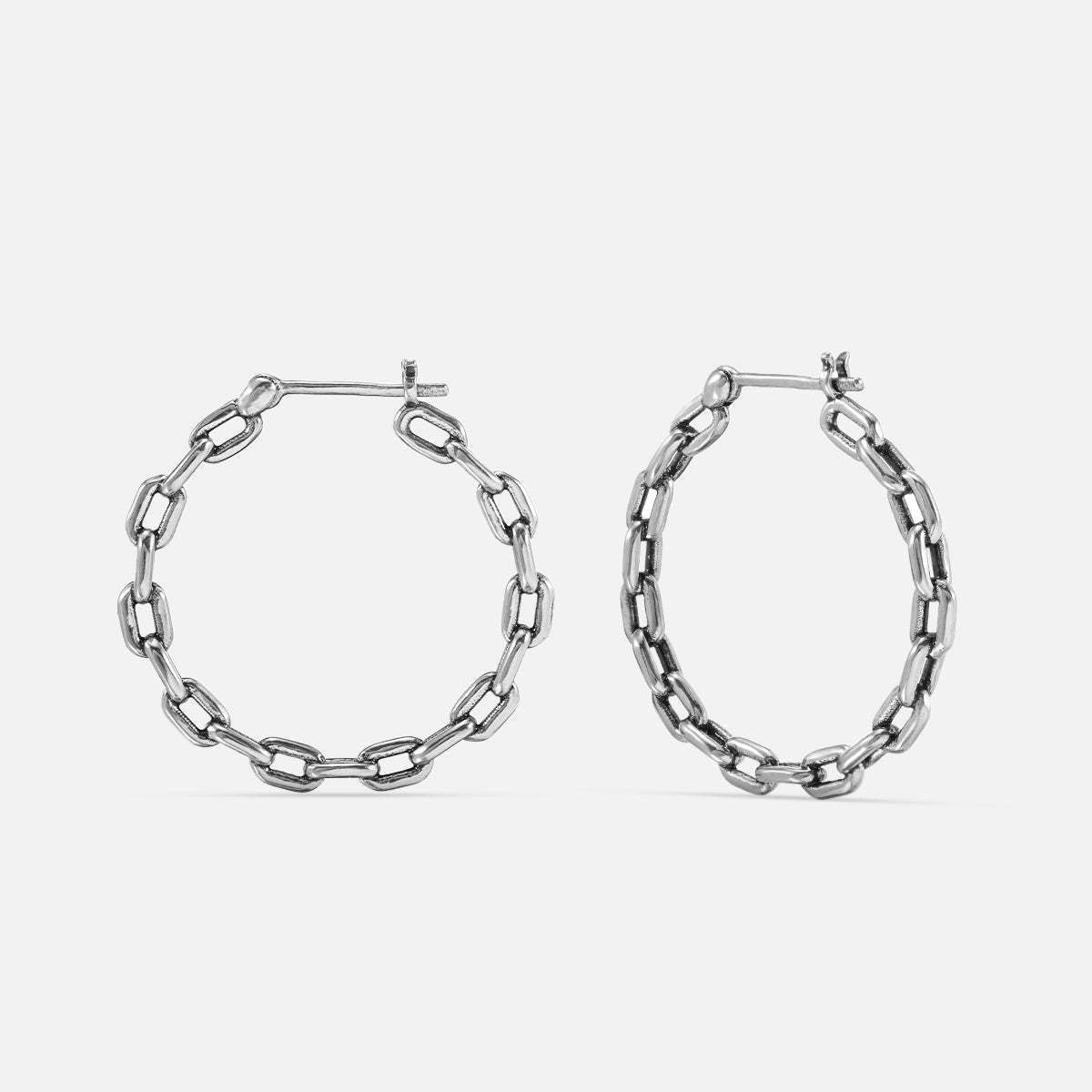 INDUSTRIAL CHAIN EARRINGS