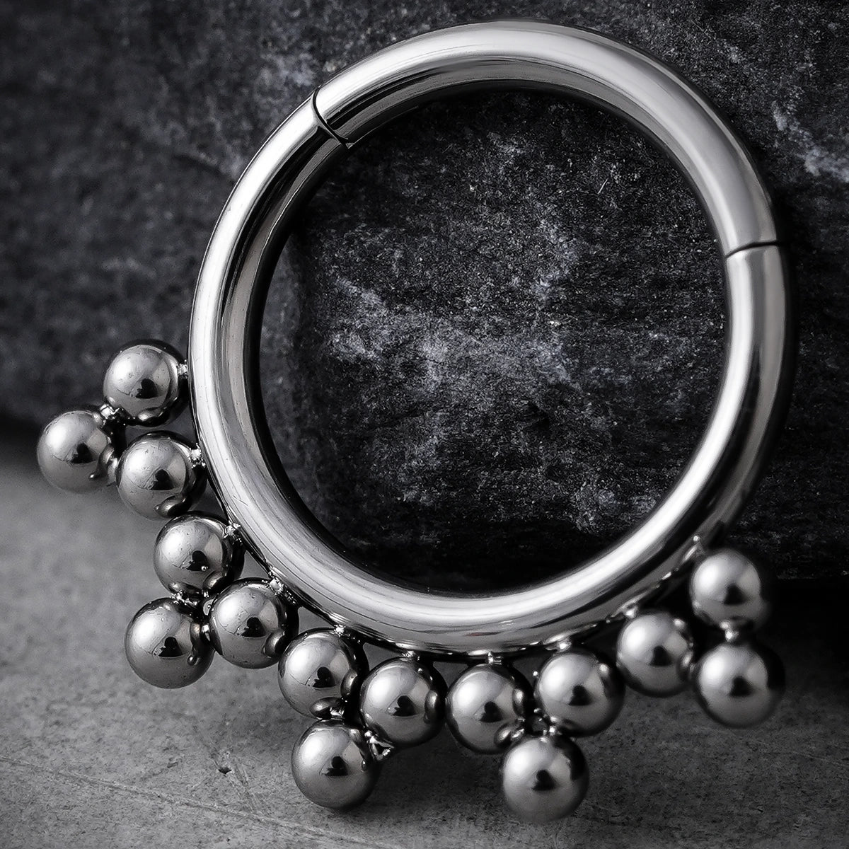 SYMMETRIC SPHERE TITANIUM SEPTUM CLICKER