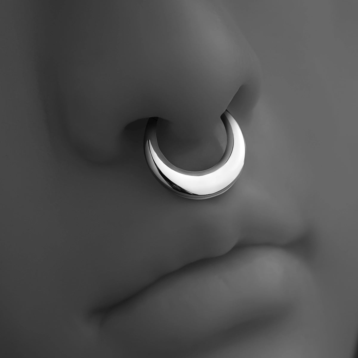 HARMONIC DOME TITANIUM SEPTUM CLICKER