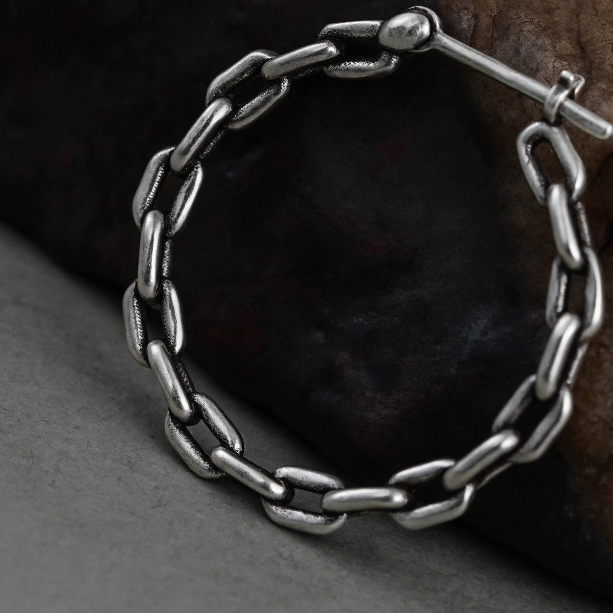 INDUSTRIAL CHAIN EARRINGS