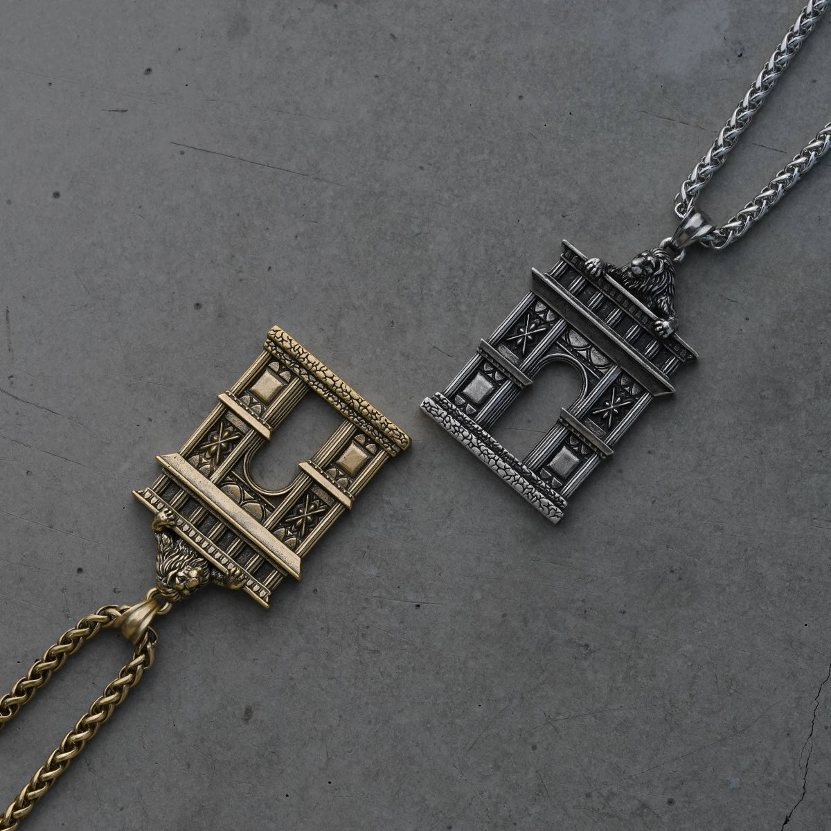 REGAL LION ARCHWAY NECKLACE