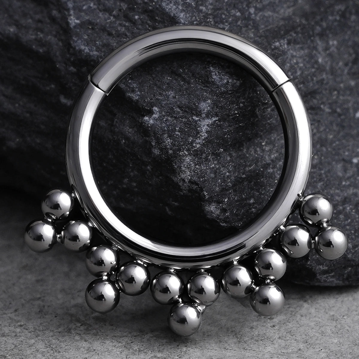 SYMMETRIC SPHERE TITANIUM SEPTUM CLICKER