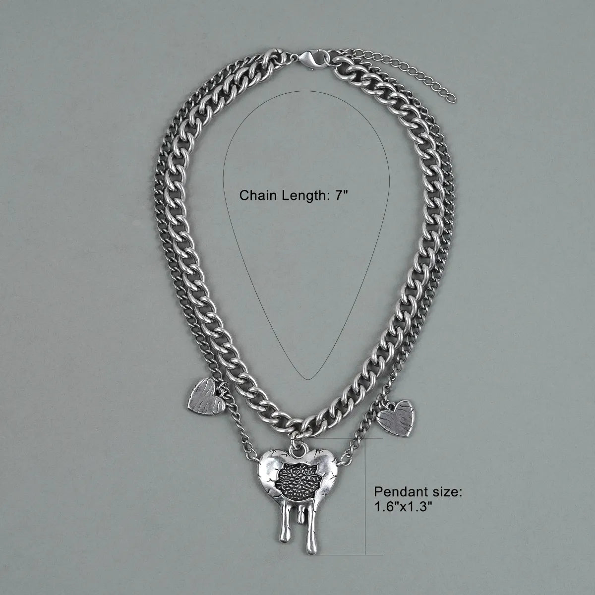 SCHMELZENDE HERZKETTEN