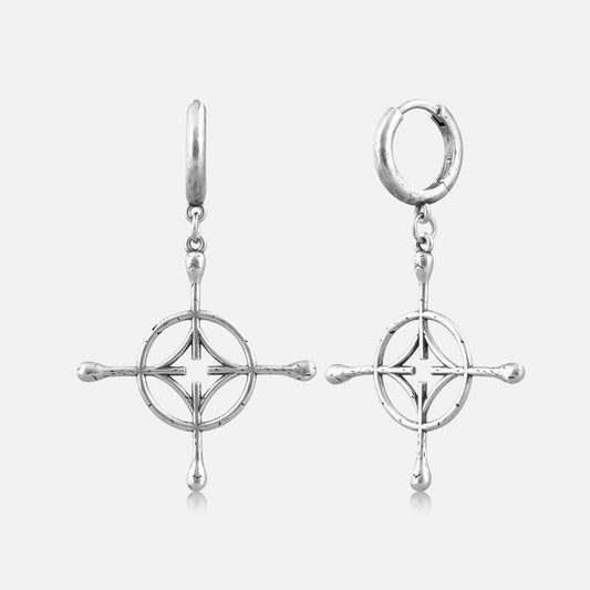 Symmetrische himmlische Ohrringe