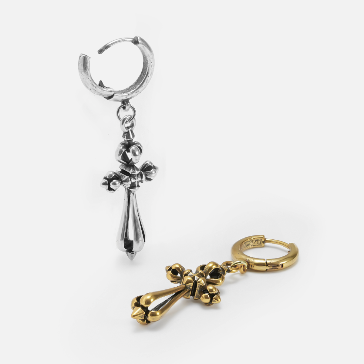 ELEGANCE CROSS EARRINGS