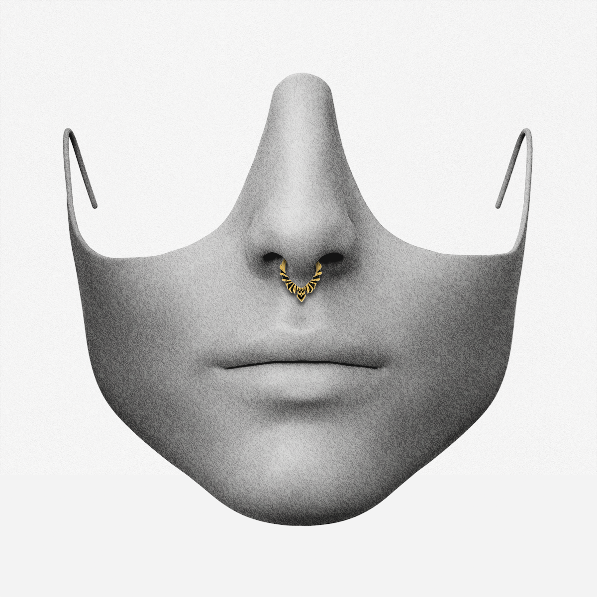 BAT WING SEPTUM CLICKER
