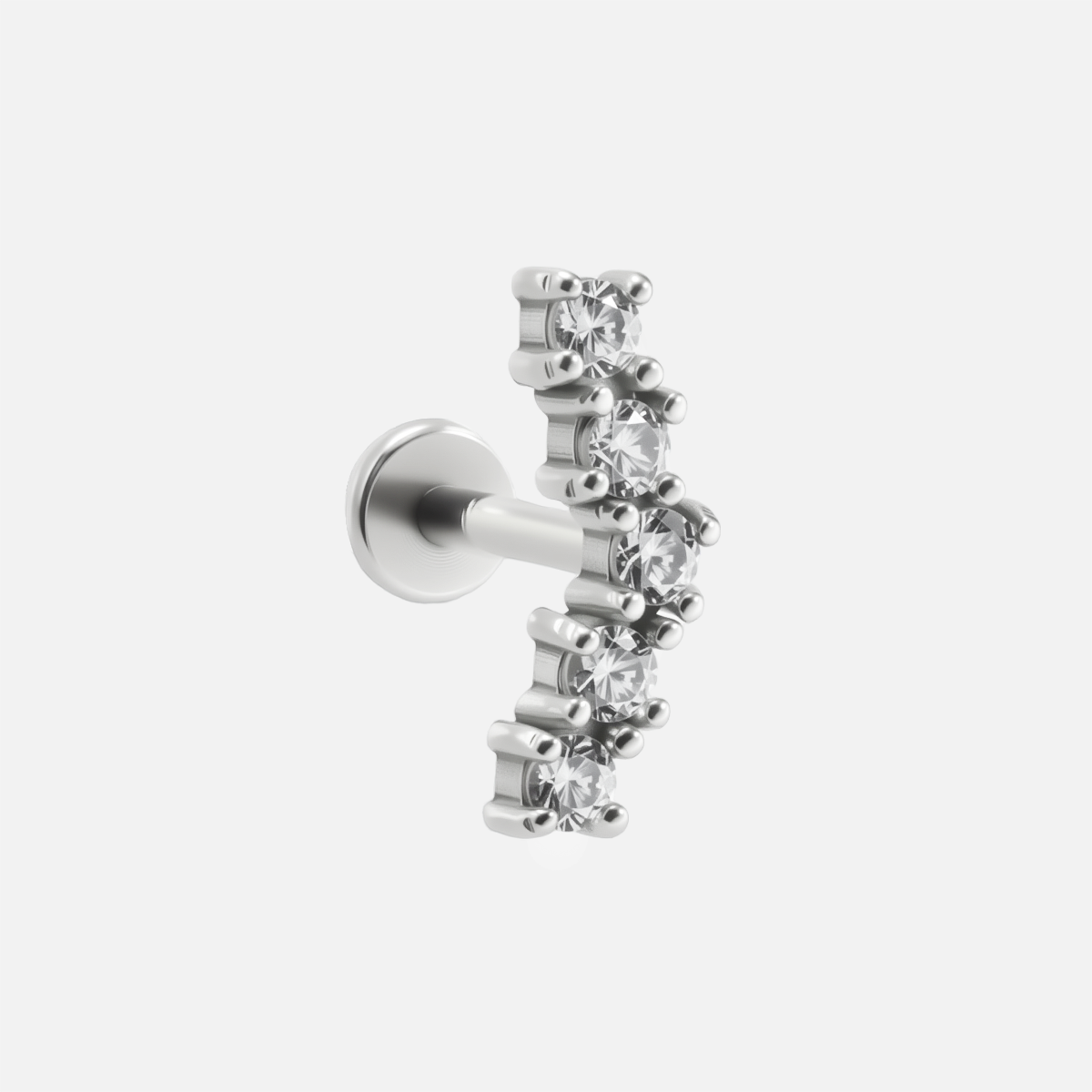 TIMELESS SPARKLE FLAT BACK STUD