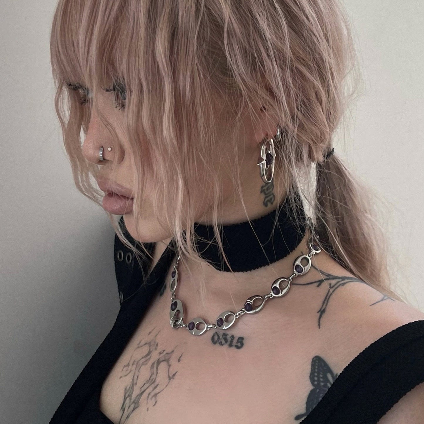 ALIGNED AXIS NECKLACE