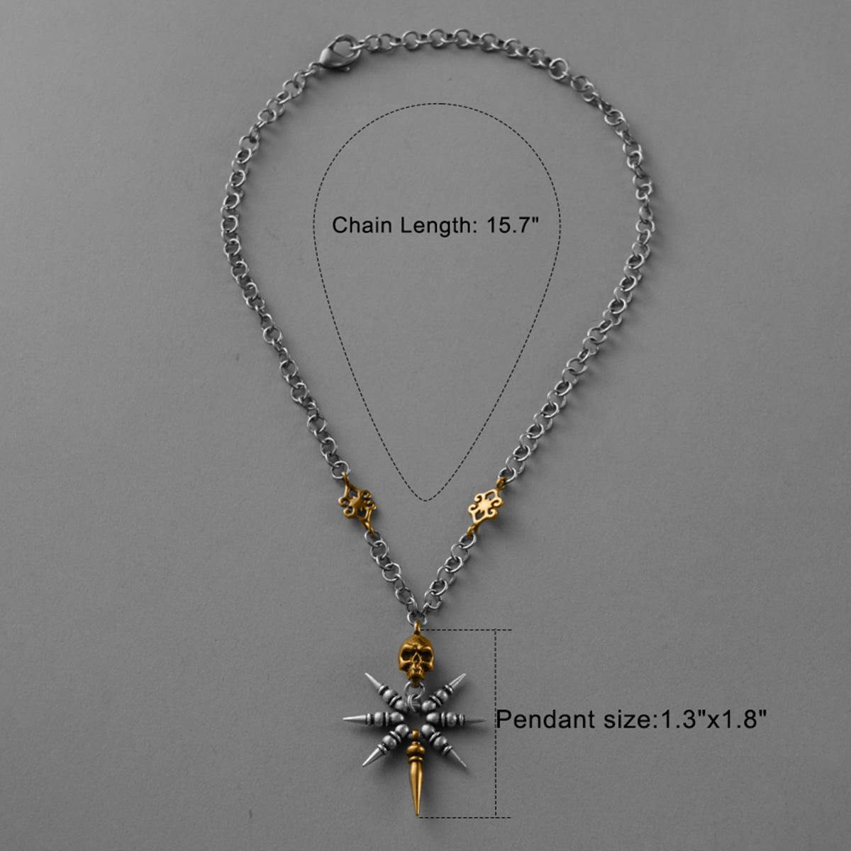SKULL RADIANCE NECKLACE
