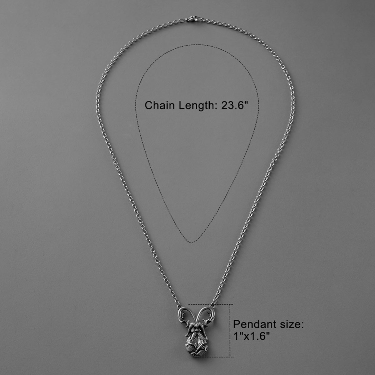 THORNBOUND HEART NECKLACE