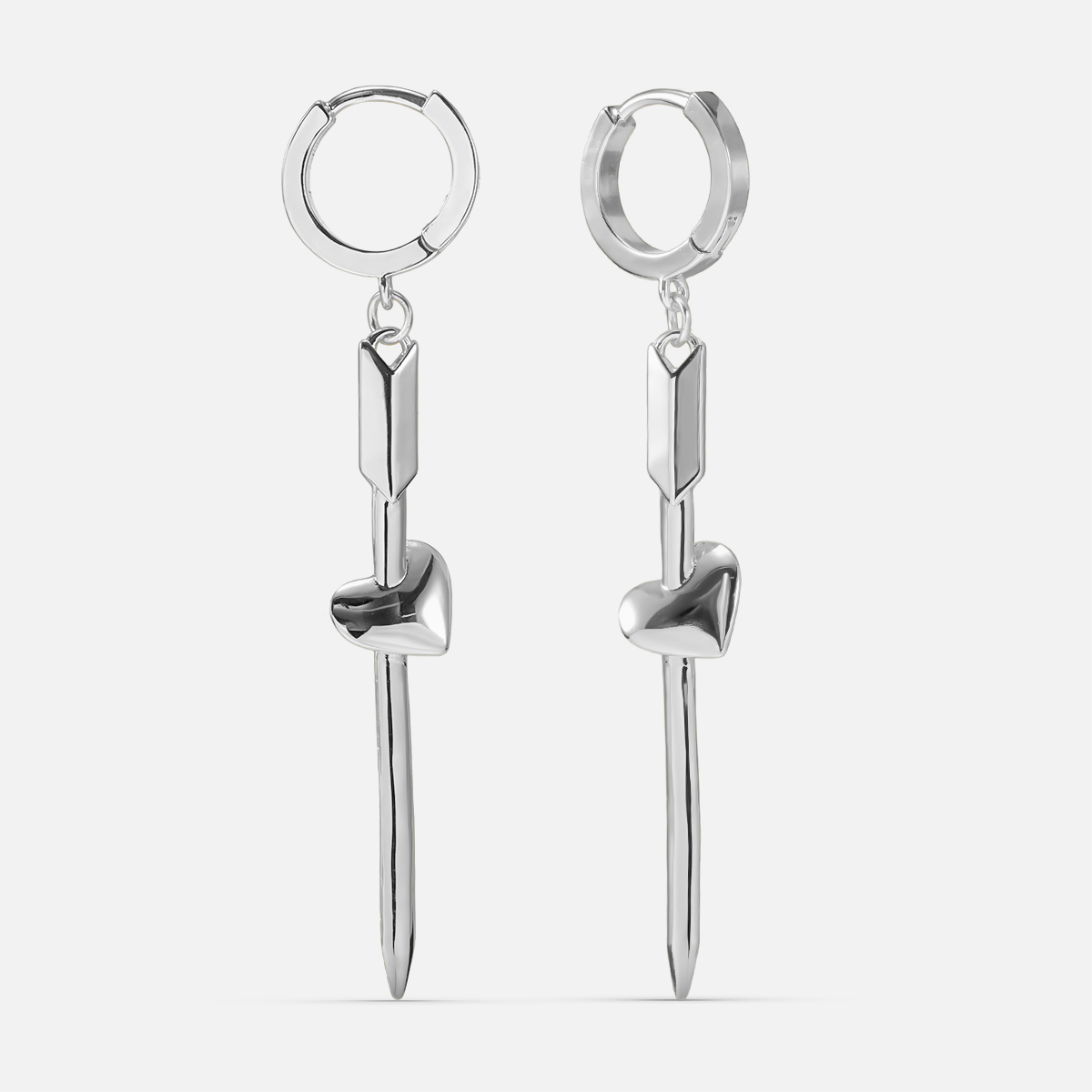 HEART'S ARROW EARRINGS