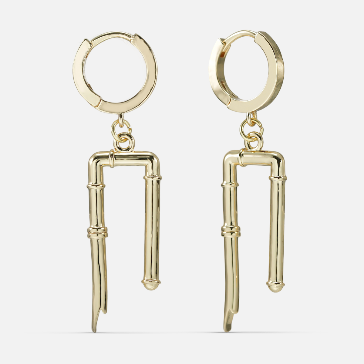 BONE GATE EARRINGS