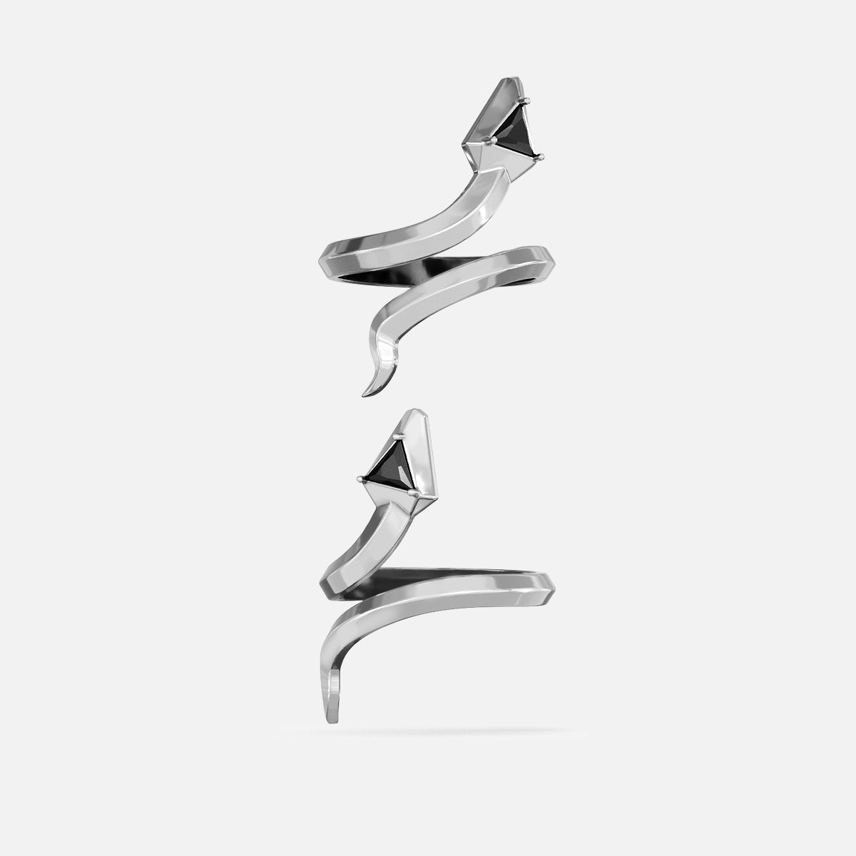 COILED SERPENT RING