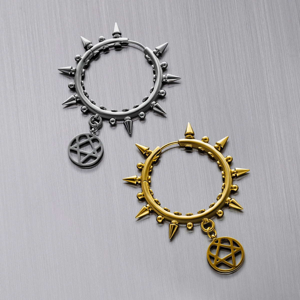 STAR SPIKE EARRINGS