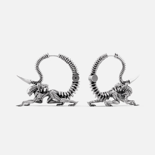 XENOMORPH ALIEN EARRINGS