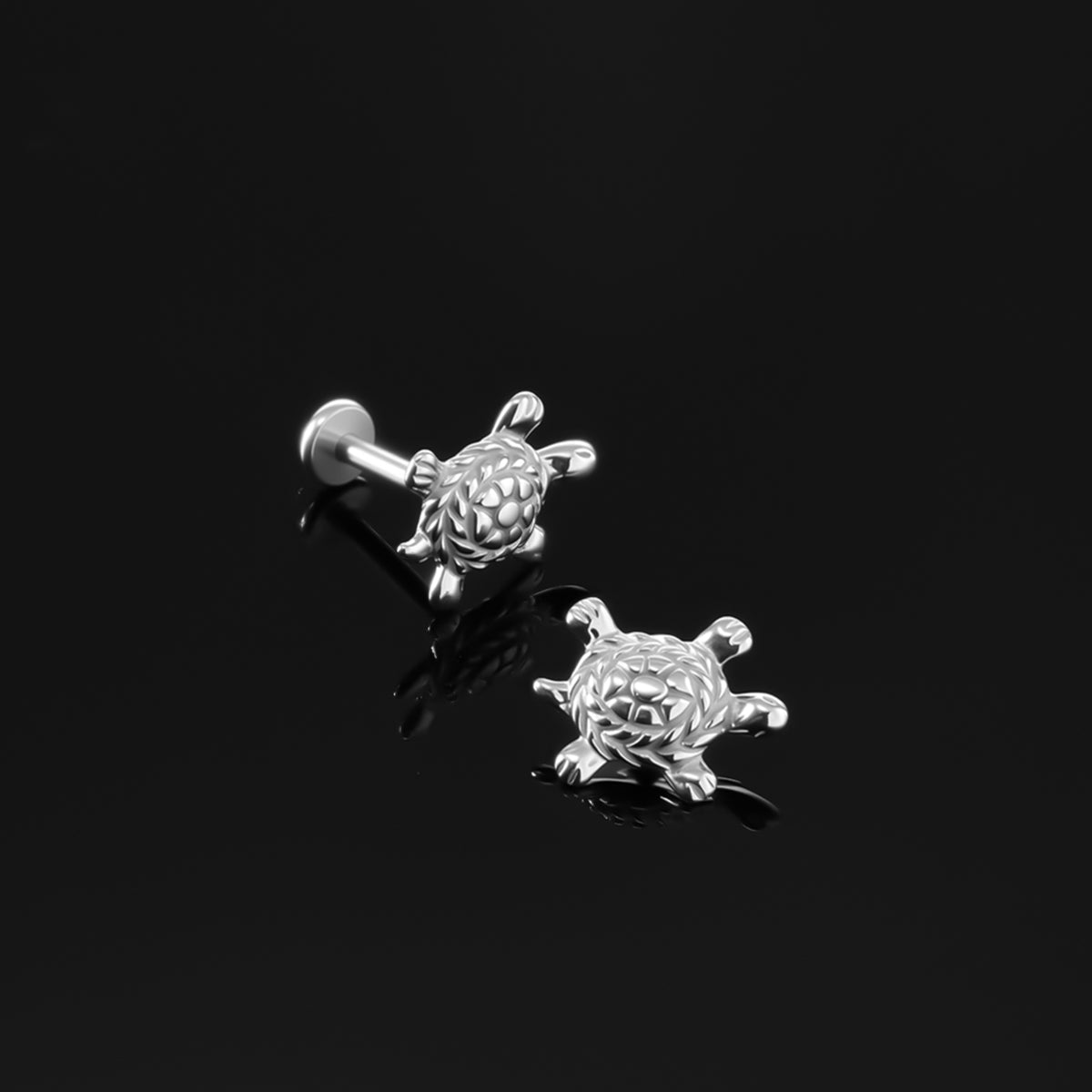 TURTLE FLAT BACK STUD