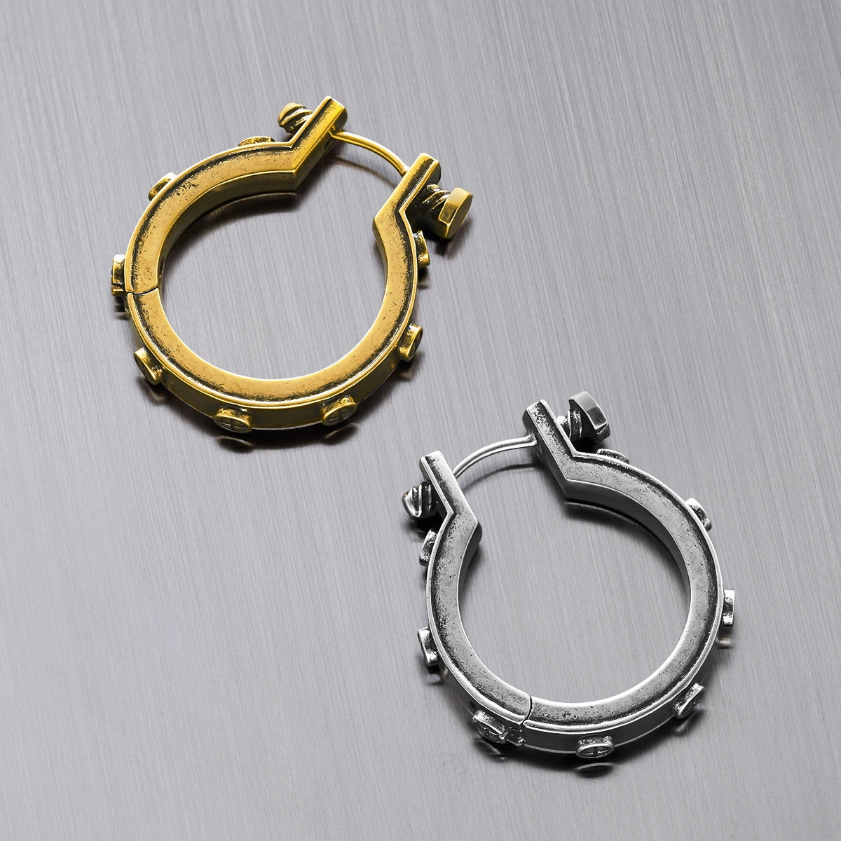 INDUSTRIAL BOLT EARRINGS