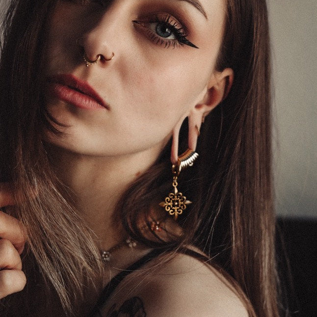 FLEUR-DE-LIS-ELEGANTE OHRRINGE