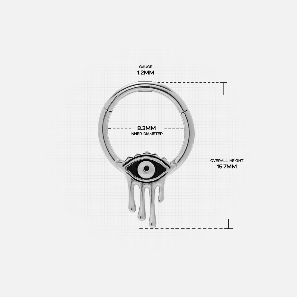 MELTING EYE SEPTUM CLICKER