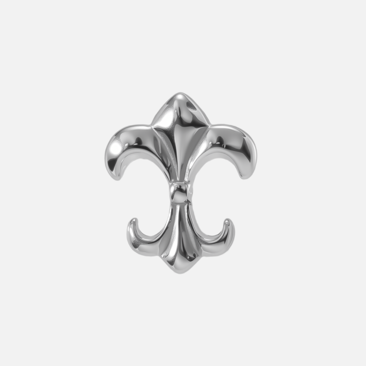FLEUR-DE-LIS FLAT BACK STUD