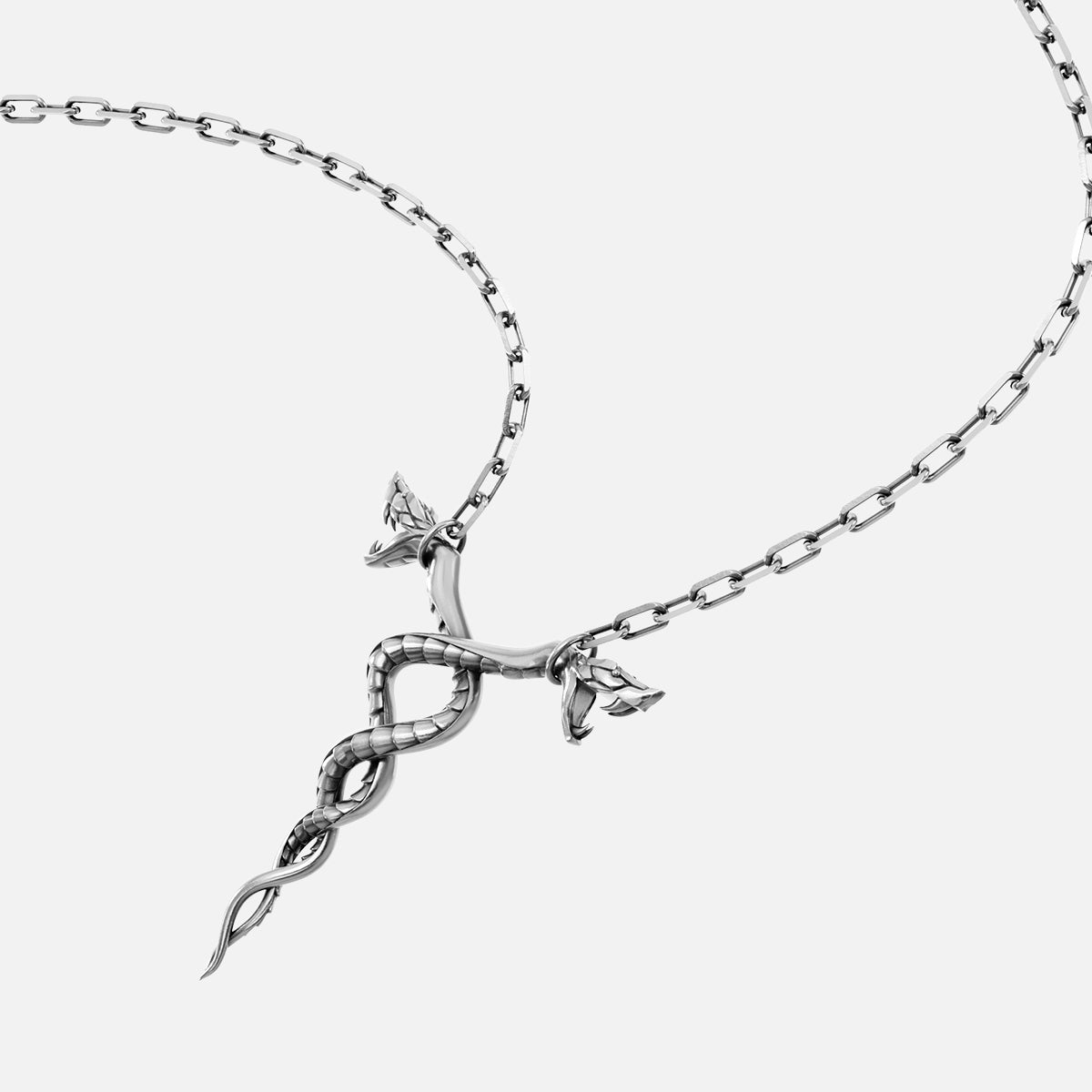 DUAL SERPENT NECKLACE