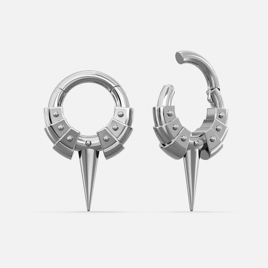 Poids d'oreilles en origami en forme de moulin à vent