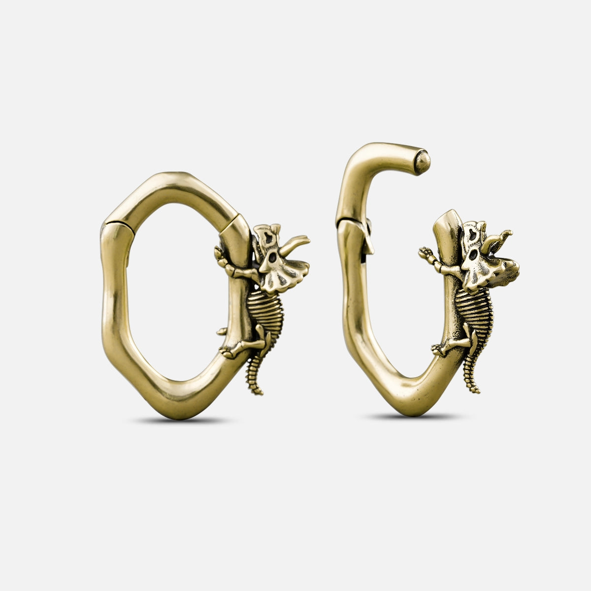 TRICERATOPS FOSSIL EAR WEIGHTS
