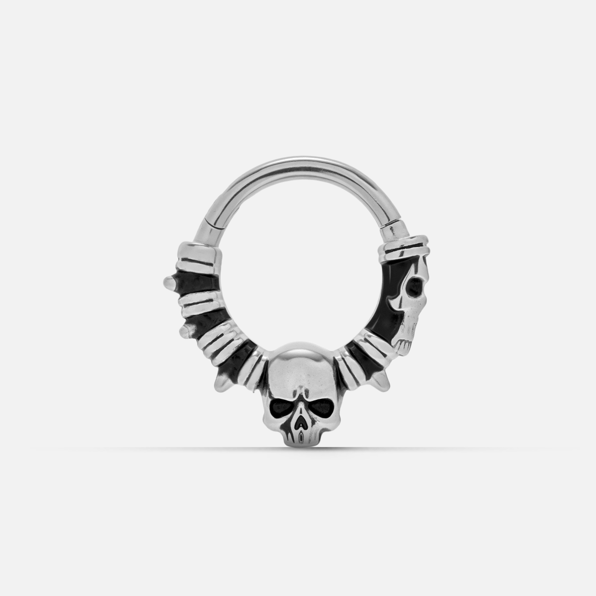 DARK SKULL SEPTUM CLICKER
