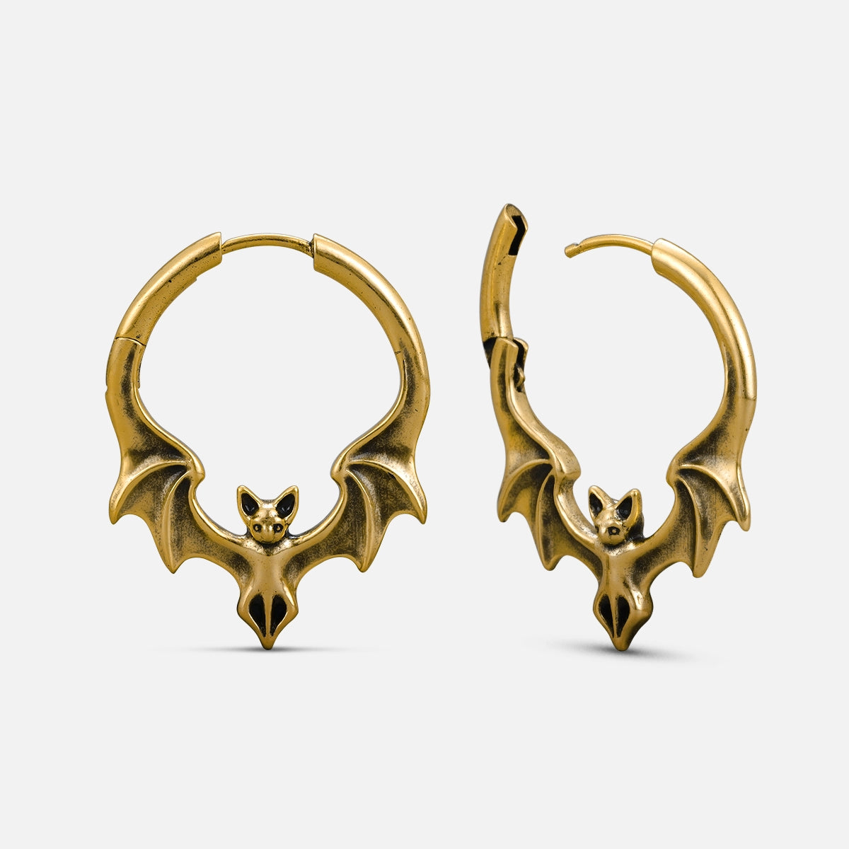 GOTHIC BAT EARRINGS